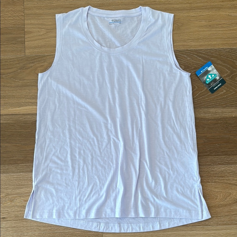 🥰Columbia Boundless Beauty Tank. Size L. Light lavender color. NWT